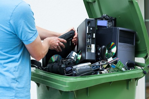 Professional waste management in a business setting